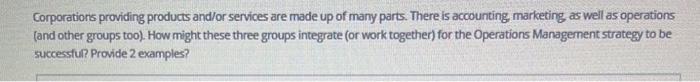 Can anyone answer this question? Corporations