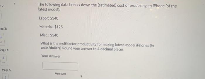 2 : The following data breaks down the