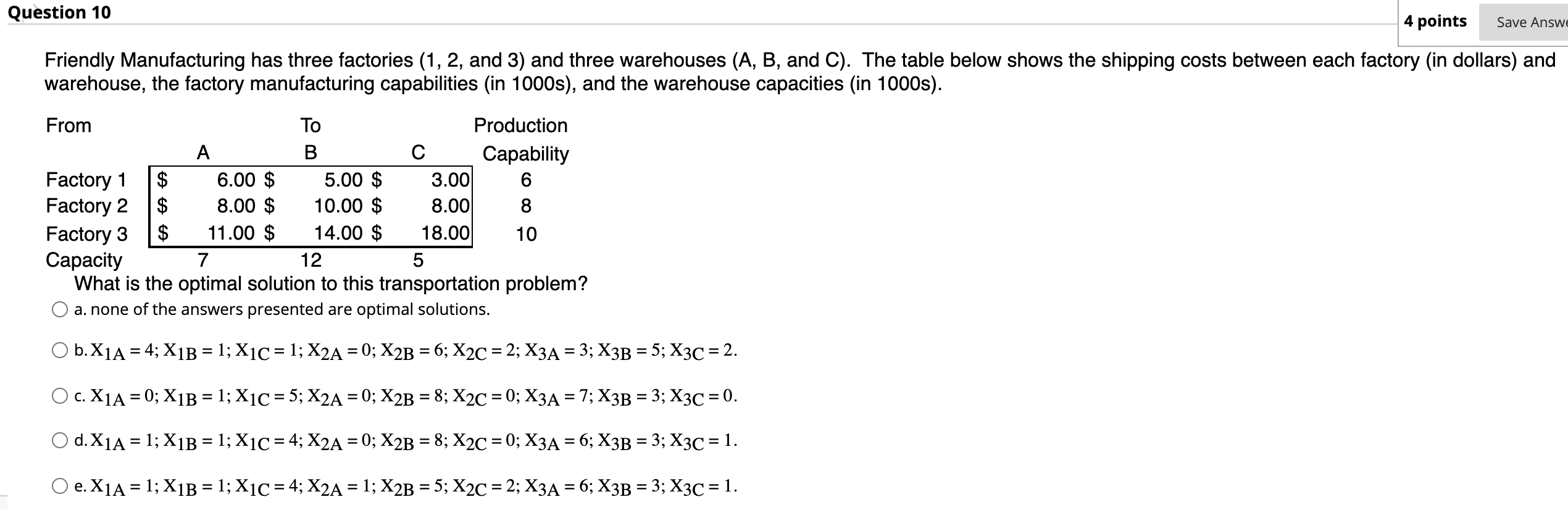 Please provide Excel worksheet on how to derive