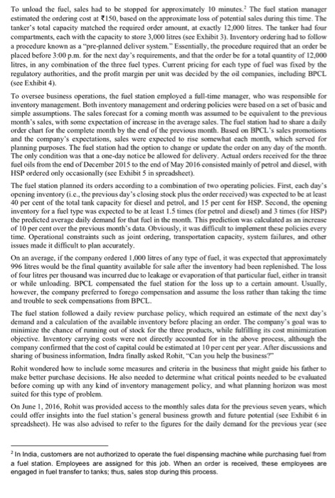 1) How can we compute the reorder point and order