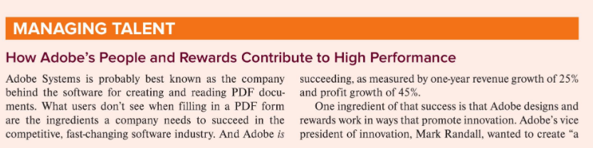 1.Would you consider Adobe a high-performance