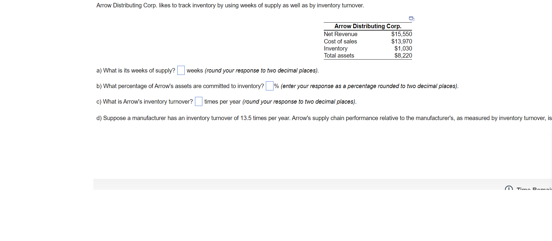 Arrow Distributing Corp. likes to track inventory