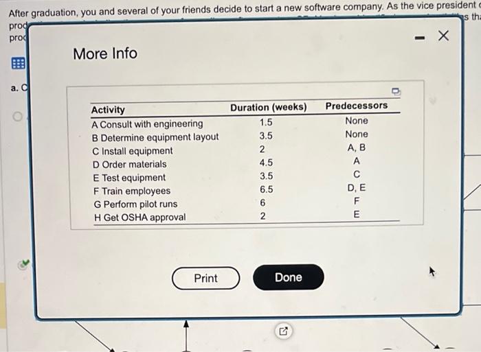need all LS&LF More Info Calculate the early