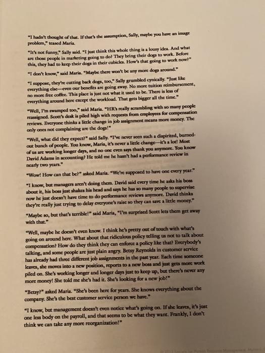 please both scenarios A and B and answer the