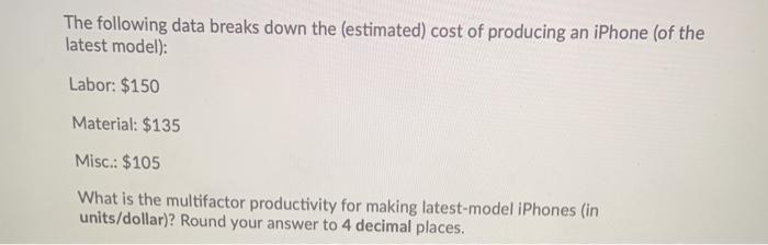 The following data breaks down the (estimated)