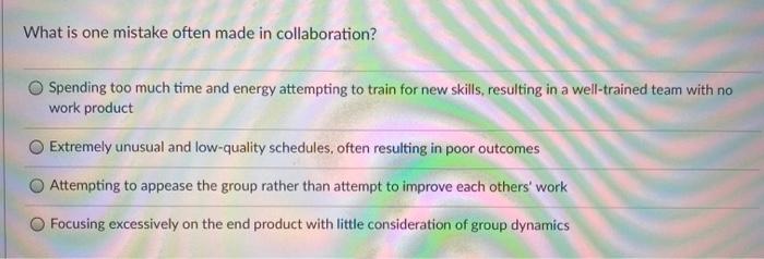 Suppose that you are looking for the most basic