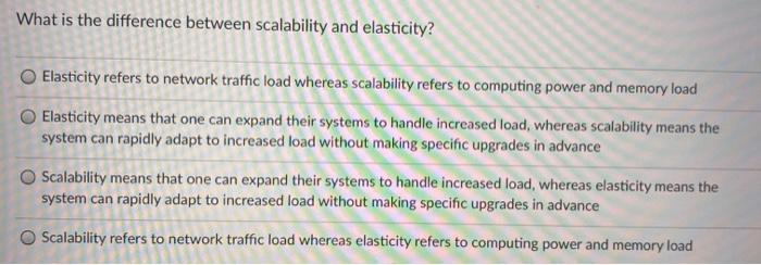 Suppose that you are looking for the most basic