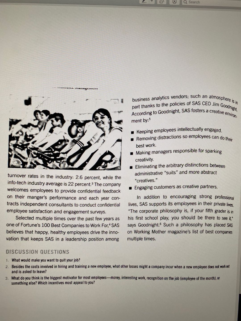 Answer the 3 question Quit OPENING DISCUSSION: