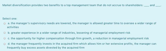 a. b. c. According to the five forces model, an