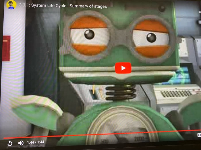 3.3.1: System Life Cycle - Summary of stages CC 5