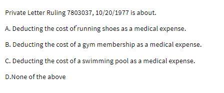 Private Letter Ruling 7803037, 10/20/1977 is