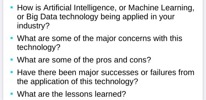 How is Artificial Intelligence, or Machine