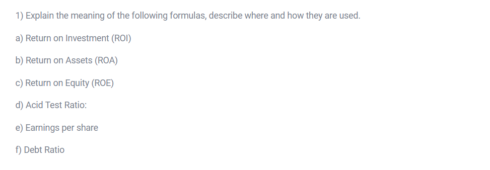 PLEASE ANSWER THIS QUESTION CORRECTLY : 1)