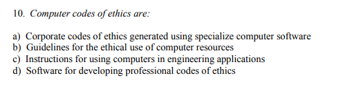 Plaease I need All Multipe choise Question Answer