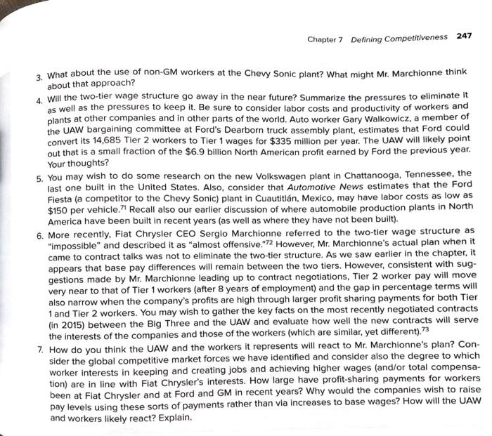 read the case study and answer the following