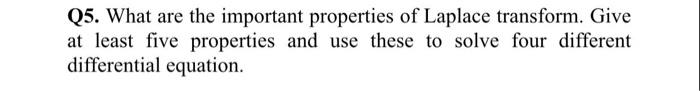 Problem 5 (30 Marks) General Directions: Please