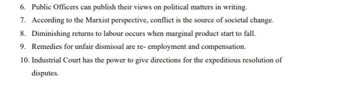 labor relations 6. Public Officers can publish