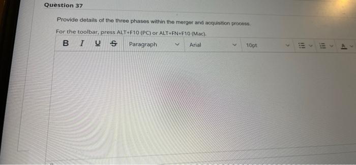 help plz Question 37 Provide details of the three