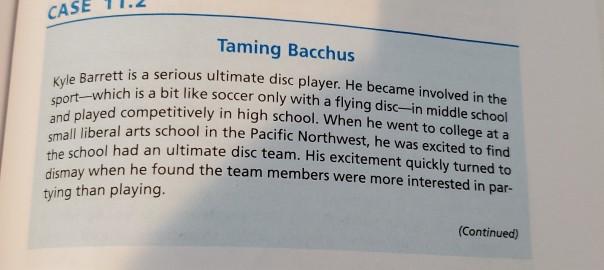 Kyle Barrett is a serious ultimate disc player.
