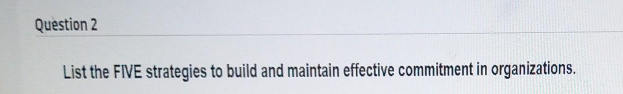 q2 Q# Must be short answer 5-7lines and correctly