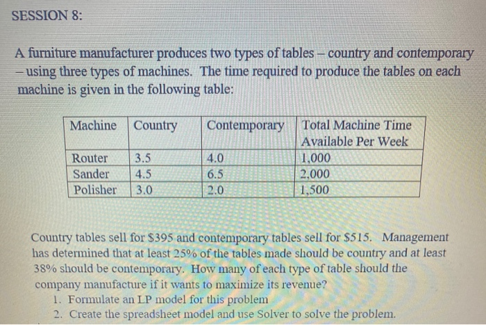 please solve the whole thing in excel. it's very