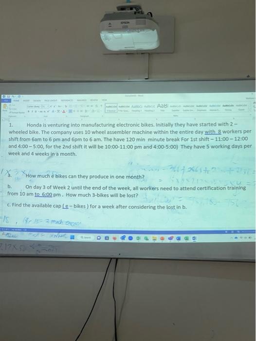 1. Honda is venturing into manufacturing