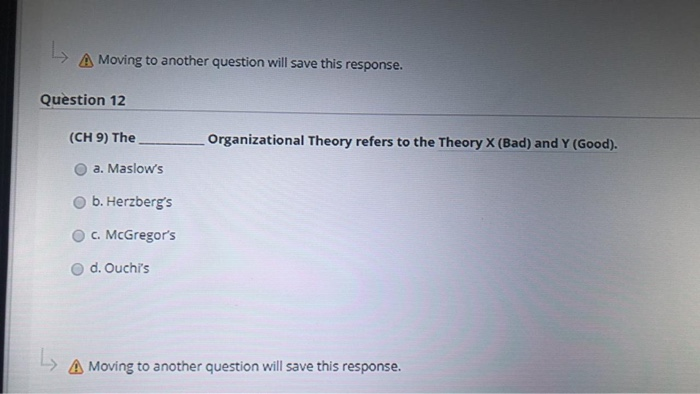 A Moving to another question will save this