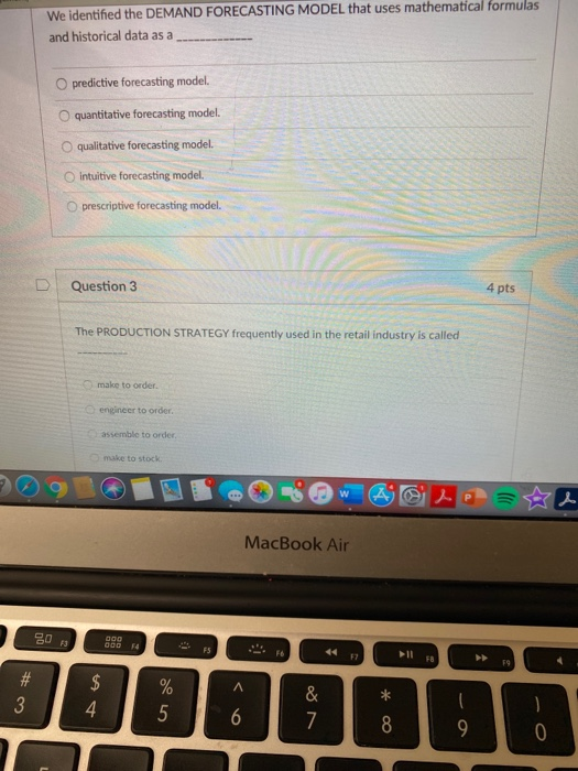 We identified the DEMAND FORECASTING MODEL that