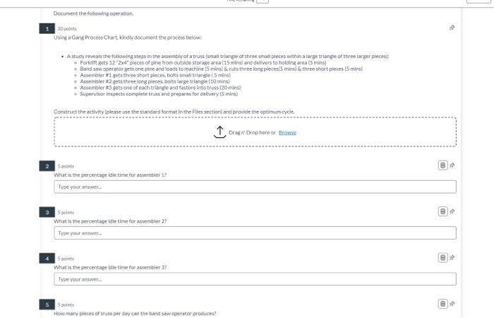 Document the following operation 20 points Using