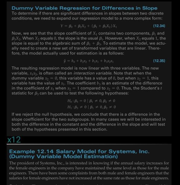 Dummy Variable Regression for Differences in
