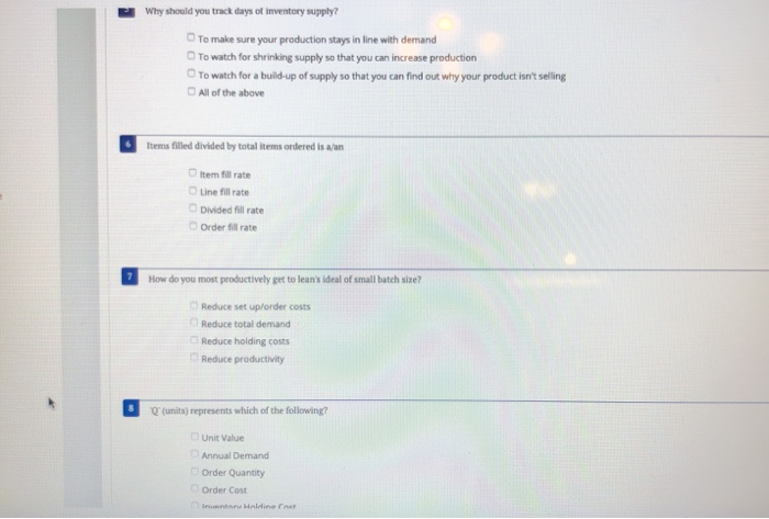 How does too much or the wrong inventory hurt