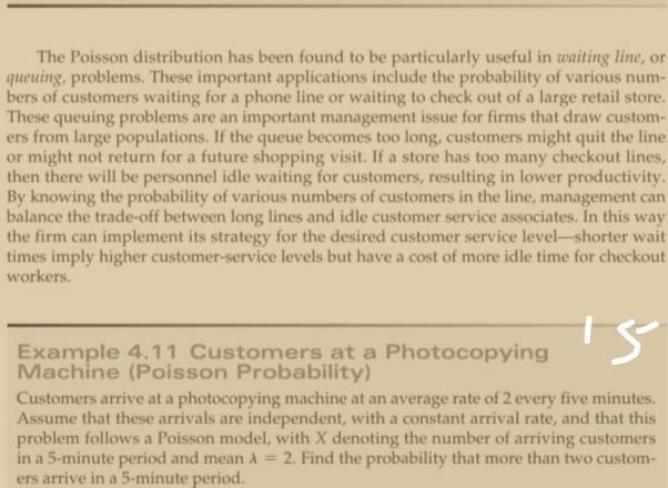 t The Poisson distribution has been found to be