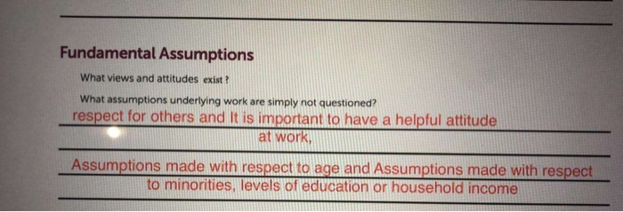 i want to make sure of my answer Fundamental