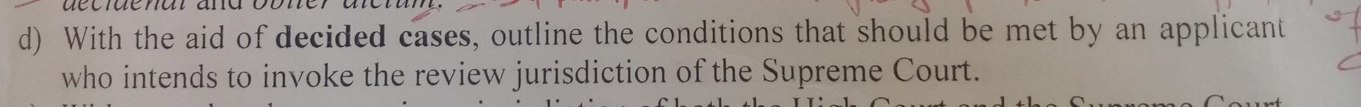 That's a Law question With the aid of decided