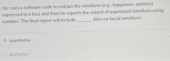 . Nic uses a software code to extract the