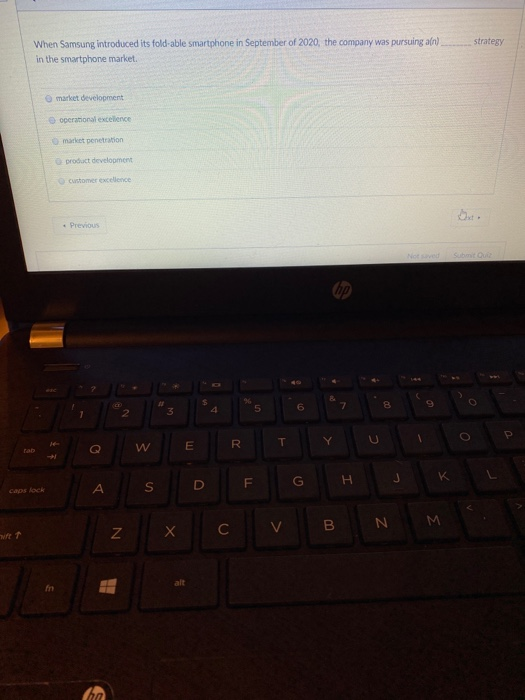 strategy When Samsung introduced its fold-able