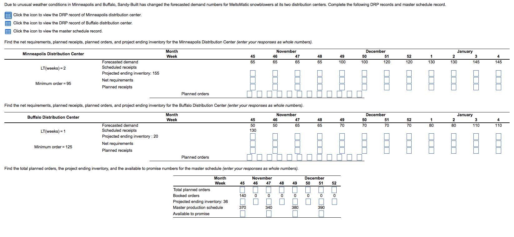please ANSWER the QUESTION WITH THE DATA GIVEN.
