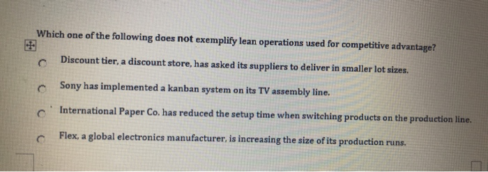 Which one of the following does not exemplify