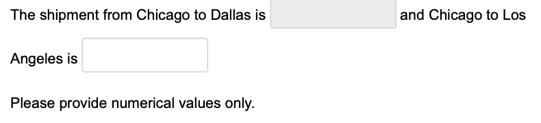 1. 2. For the problem below, use solver to find