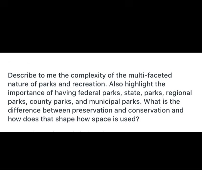 This is a discussion post Describe to me the