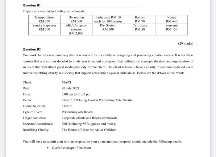 please help me to answer question b1 please help