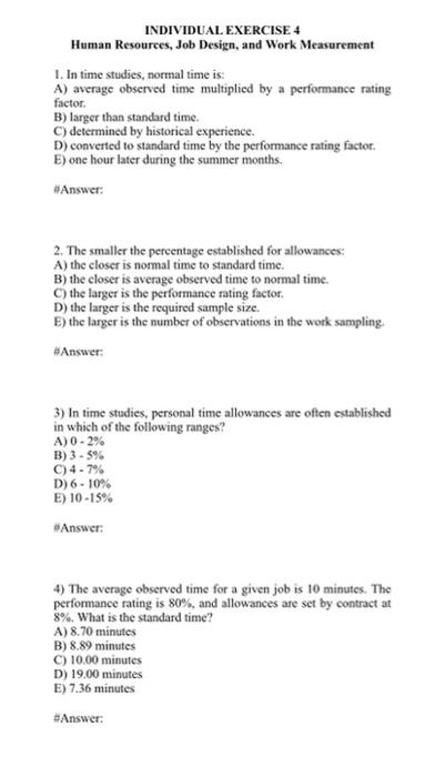 please answer this with the working step for each