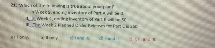 Williston Technologies wishes to use MRP