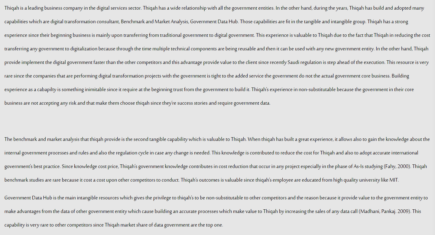 Briefly comment, Use keyboard please Thiqah is a