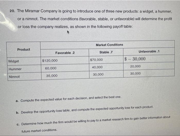 For part B how do we find the best decision using