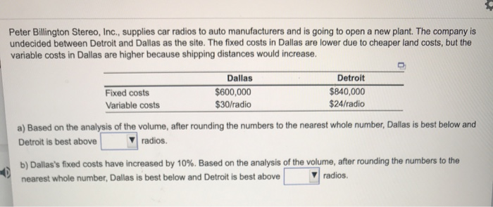 Peter Billington Stereo, Inc., supplies car