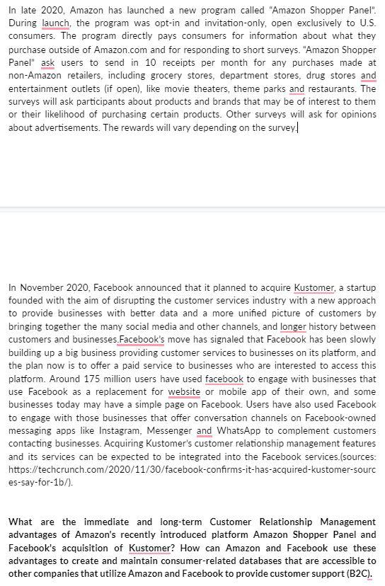 In late 2020, Amazon has launched a new program