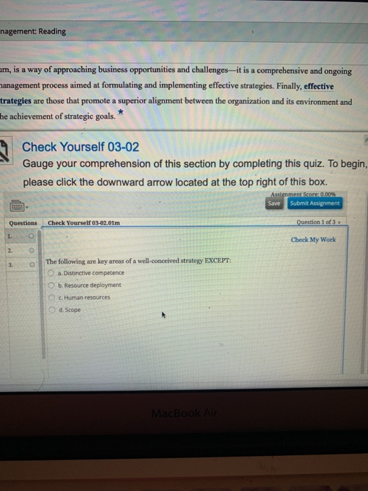 nagement: Reading am, is a way of approaching