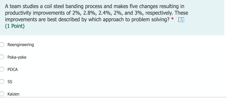 A team studies a coil steel banding process and