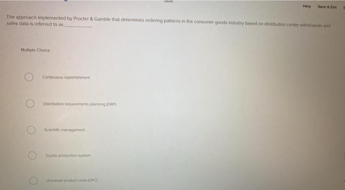 Help Save & Et The approach implemented by